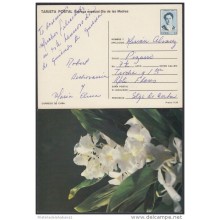 1991-EP-34 CUBA 1991. Ed.149i. MOTHER DAY SPECIAL DELIVERY. ENTERO POSTAL. POSTAL STATIONERY. FLORES. FLOWERS. USED.