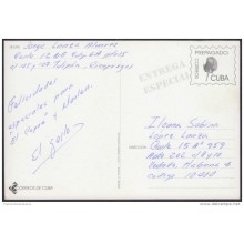 1999-EP-6 CUBA 1999. Ed.29b. MOTHER DAY SPECIAL DELIVERY. ENTERO POSTAL. POSTAL STATIONERY. FLOWERS. FLORES. USED.
