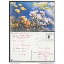 1999-EP-23 CUBA 1999. Ed.29t. MOTHER DAY SPECIAL DELIVERY. ENTERO POSTAL. POSTAL STATIONERY. FLOWERS. FLORES. USED.