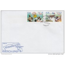 2002-FDC-15 CUBA 2002 FDC.  ALFABETIZACION, AMERICA-UPAEP.