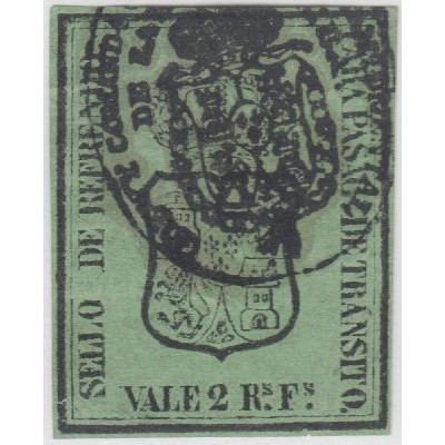 ABO-1. CUBA SPAIN. REVENUE STAMP OF LAWYER & NOTARIES OF SANTIAGO DE CUBA.