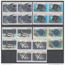 1992.35 CUBA MNH. 1992. BLOCK 4. PECES ORNAMENTALES  MARINOS. FISH.