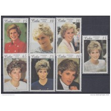 1998.41 CUBA REVOLUCION 1996. MNH. LADY DIANA  COMPLE SET