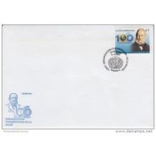 2002-FDC-20 CUBA 2002 FDC. ORGANIZACION PANAMERICANA DE LA SALUD. CARLOS J FINLAY. MEDICINA, MEDICINE.