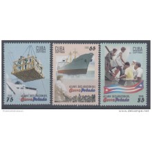 2006.220 CUBA 2006. MNH. 40 ANIV DE LA DECLARACION CERRO PELADO. SHIPS. BARCO. PUERTO RICO