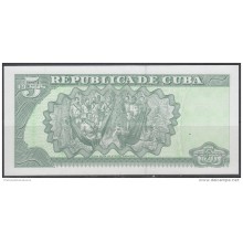 2005-BK-10 CUBA. BANCO NACIONAL DE CUBA. 2005. 5$. MAXIMO GOMEZ UNC. 2 CONSECUTIVE BANKNOTE.