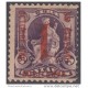 1902-22. CUBA. REPUBLICA. Ed.174. UNUSED. 2c. HABILITADO 1c s. 2c. ERROR. FALSO. IMPRESIÓN INVERTIDA. INVERTED ENGRAVING
