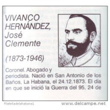 BE13 CUBA INDEPENDENCE WAR MAMBI CORONEL J. C. VIVANCO