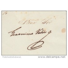 BE187 SPAIN ESPAÑA CAPTAIN GENERAL CUBA JERONIMO VALDES 1838 SIDNED