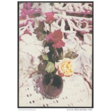 1989-EP-44 CUBA 1989. Ed.146a. MOTHER DAY SPECIAL DELIVERY. POSTAL STATIONERY. ROSES. FLOWERS. UNUSED.
