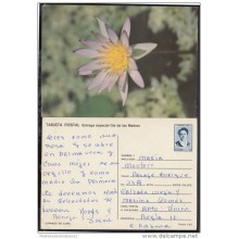 1991-EP-39 CUBA 1991. Ed.149j. MOTHER DAY SPECIAL DELIVERY. POSTAL STATIONERY. FLORES. FLOWERS. USED.