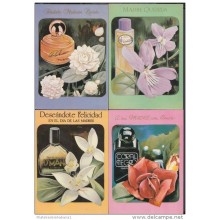 1991-EP-43 CUBA 1991. Ed.149. MOTHER DAY SPECIAL DELIVERY. POSTAL STATIONERY. SET 10-10. FLORES. FLOWERS. USED.