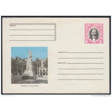 1978-EP-30 CUBA 1978. Ed.181c. POSTAL STATIONERY. ENTERO POSTAL. ESTATUA DE JOSE MARTI. HABANA. UNUSED.