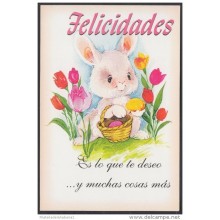 1999-EP-82 CUBA 1999. Ed.30a. MOTHER DAY SPECIAL DELIVERY. POSTAL STATIONERY. RABBIT. FLORES. FLOWERS. UNUSED.