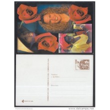 2000-EP-11 CUBA 2000. Ed.45a. INTERNATIONAL WOMEN'S DAY. POSTAL STATIONERY. FLORES. FLOWERS. UNUSED.