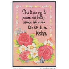 2001-EP-29 CUBA 2001. Ed.57zg. MOTHER DAY SPECIAL DELIVERY. POSTAL STATIONERY. FLORES. ROSAS. ROSES. FLOWERS. USED.