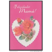 2001-EP-36 CUBA 2001. Ed.57z. MOTHER DAY SPECIAL DELIVERY. POSTAL STATIONERY. ROSAS. ROSES. FLORES. FLOWERS. USED.
