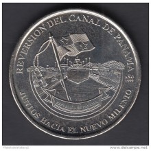 M42 PANAMA CANAL ZONE 1 BALBOA 1999 UNC