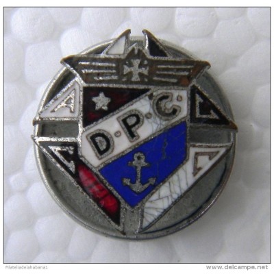 PIN-1 CUBA HISTORICAL PIN D-P-C. COLUMBUS KNIGHT