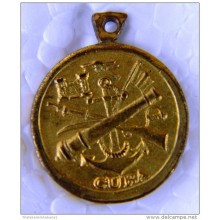 PIN-32 CUBA MEDAL OF 14 SEPT. MINIATURA