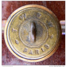 PIN-43 SPAIN ESPAÑA BOTON PARIS. S. XIX. BOMBERO?