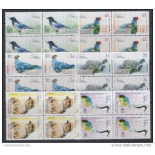 2013.133 CUBA 2013 MNH BLOQUE 4. EXPOSICION DE TAILANDIA. THAILAND PHILATELIC EXPO. BIRD. PAJAROS. AVES.