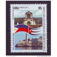 2011.28 CUBA 2011 MNH. 65 ANIV DE LAS RELACIONES ENTRE CUBA-FILIPINAS.