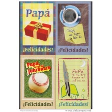 2009-EP-4 CUBA 2009. Ed. FATHER'S DAY. SPECIAL DELIVERY. POSTAL STATIONERY. SET 10-10. UNUSED.