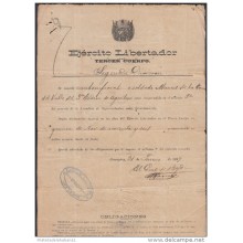 *BE470 CUBA INDEPENDENCE WAR GERNAL DE BRIGADA MAXIMILANO RIOS GONZALEZ 1899