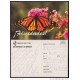 1996-EP-6 CUBA 1996. Ed.3Gb. ENTREGA ESPECIAL AÑO NUEVO. HAPPY NEW YEAR. POSTAL STATIONERY. BUTTERFLY. FLOWERS. USED