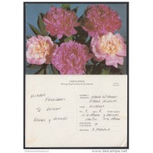 1996-EP-10 CUBA 1996. Ed.2a. MOTHER DAY SPECIAL DELIVERY. POSTAL STATIONERY. FLORES. FLOWERS. USED.