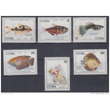 1978.12- * CUBA 1978. MNH. PECES. FISH. ACUARIO PARQUE LENIN.