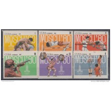 1979.22 CUBA 1979. MNH. OLIMPIADAS MOSCU RUSIA. RUSSIA. OLIMPIC GAMES. MOSCOW