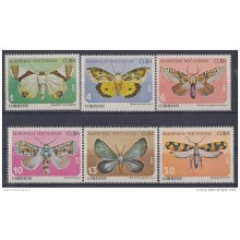 1979.23- * CUBA 1979. MNH. MARIPOSAS NOCTURNAS. NIGHT BUTTERFLIES.