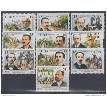 1998.28- * CUBA 1998. MNH. MARTIRES DE LA GUERRA DE INDEPENDENCIA. INDEPENDENCE WAR.