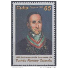 1999.4- * CUBA 1999. MNH. 150 ANIV MUERTE DE TOMAS ROMAY. CIENCIA.