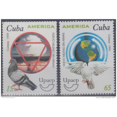 1999.9- * CUBA 1999. MNH. AMERICA UPAEP. PALOMA DE LA PAZ. PIGUEON OF PEACE.