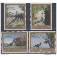 1997.29- * CUBA 1997. MNH. TURISMO. PAISAJES TURISTICOS Y AVES. BIRD. PAJAROS. VIÑALES. CAYO JUTIA.
