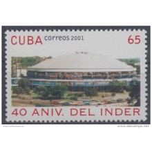 2001.43- * CUBA 2001. MNH. 40 ANIV INDER. CIUDAD DEPORTIVA. SPORT DEPORTES