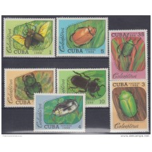 1988.23- * CUBA 1988. MNH. COLEOPTEROS. INSECTOS. INSECTS. ENTOMOLOGIA. COMPLETE SET.