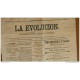 BP46 CUBA SPAIN NEWSPAPER ESPAÑA 1890 LA EVOLUCION 23/03/1890 MARIANAO