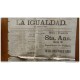 BP31 CUBA SPAIN NEWSPAPER ESPAÑA 1884  LA IGUALDAD 15/09/1884