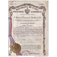 *E555 CUBA MEDICINE DE PATENTE DE ANTIBIOTICOS 1960