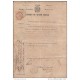 *E681 ITALY 1871 WITH REVENUE STAMPS. MARRIAGE DOC.