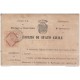 *E681 ITALY 1871 WITH REVENUE STAMPS. MARRIAGE DOC.