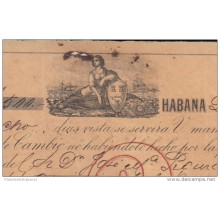 E4537 CUBA SPAIN ESPAÑA CHANGE LETTER. J DEMESTRE Y Ca. 1871. No.2 Y 3