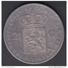 M67 NETHERLAND HOLLAND NEDERLAND 5 g 1872. SILVER