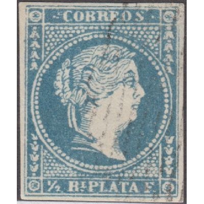 1857-28. CUBA 1857 .