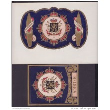 T124 TOBACCO. CIRCA 1930. LEBEL FABRICA DE TABACOS BELGICA BELGIUM.