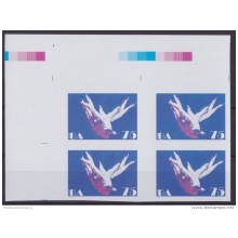 2013.407 CUBA 2013 MNH PROOF IMPERFORATED BLOCK 4 ALICIA ALONSO BALLET GISELLE
